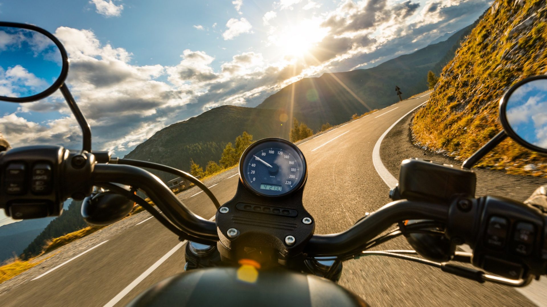 Motorradfahrer